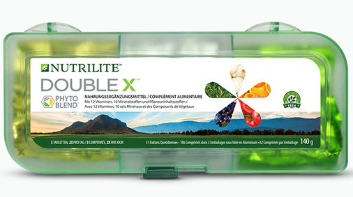 Multivitamin / Multimineralstoff / Pflanzennährstoff - DOUBLE X™ NUTRILITE™ Box